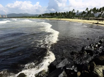 oil spill reported off venezuela s caribbean coast